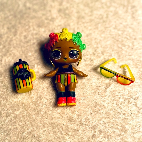 L.O.L. Surprise! Other - LOL Surprise Doll Jammin’ from the Lights Series Glitter Line with Accessories